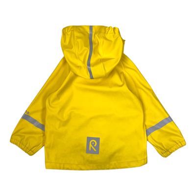 Reima tihku rain jacket, yellow | 86cm