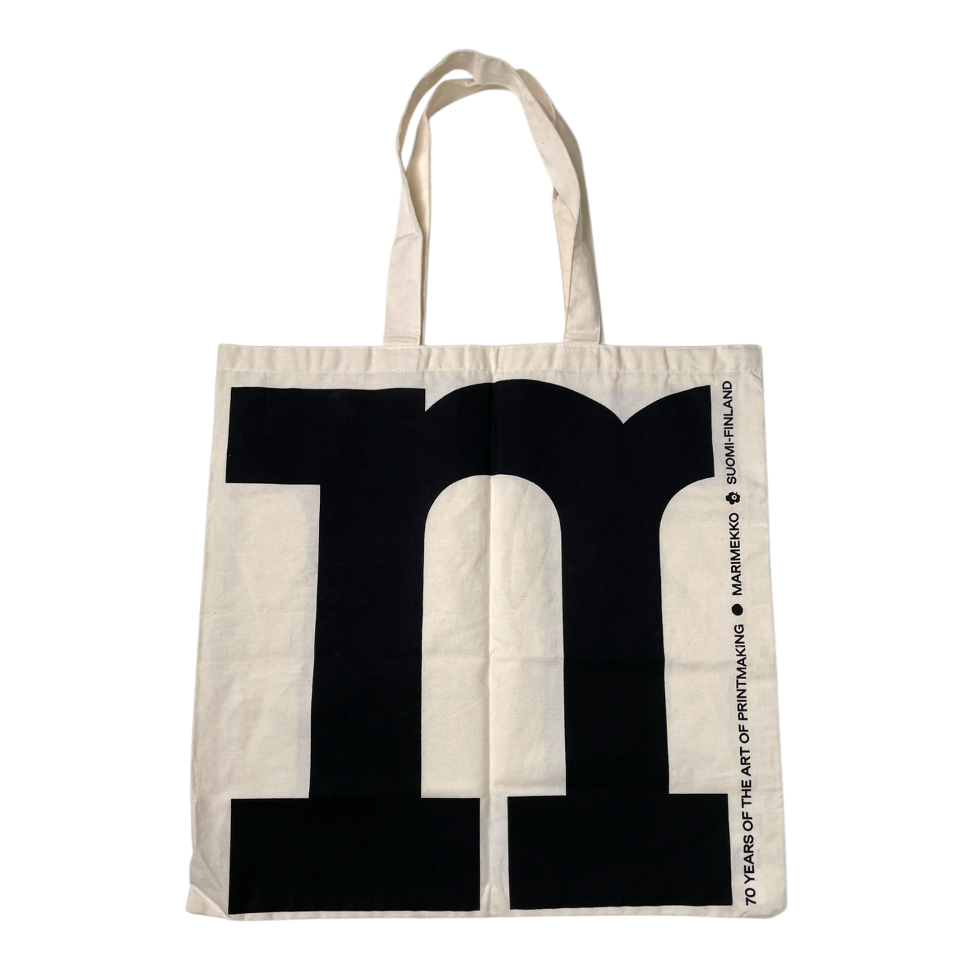 Marimekko logo bag, ivory & black | onesize