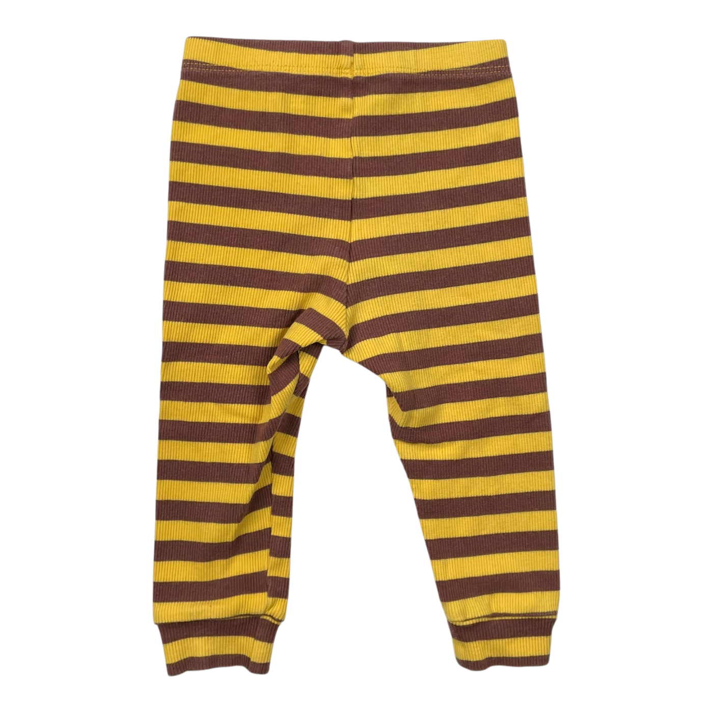 Mini Rodini rib leggings, stripe | 68/74cm