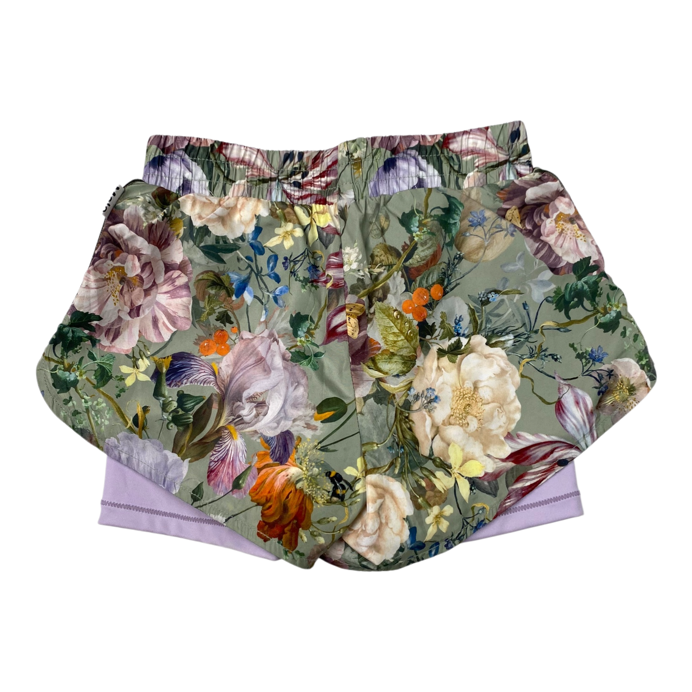 Molo omari sport shorts, green botanic | 98/104cm