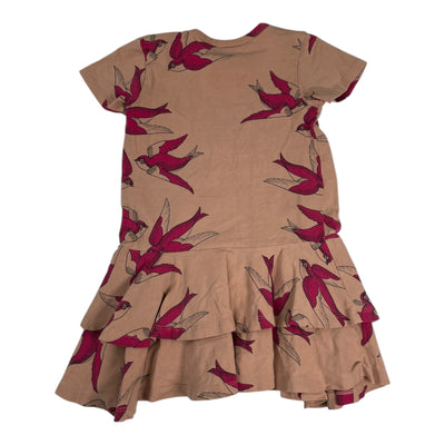 Mini Rodini dress, birds | 92/98cm