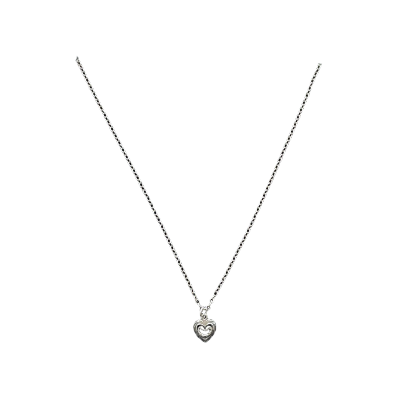Kalevala Koru talon sydän necklace, silver