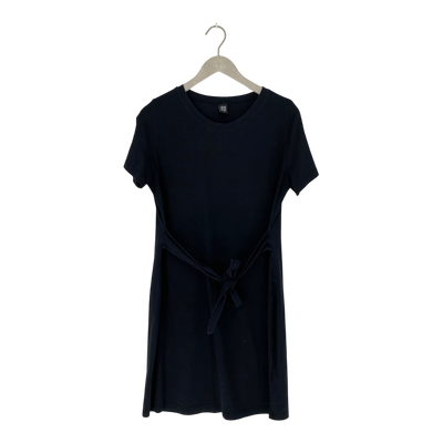 Kaiko t-shirt belted dress, black | woman M