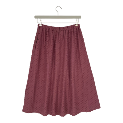 Aarre ana skirt, wine dot | woman M