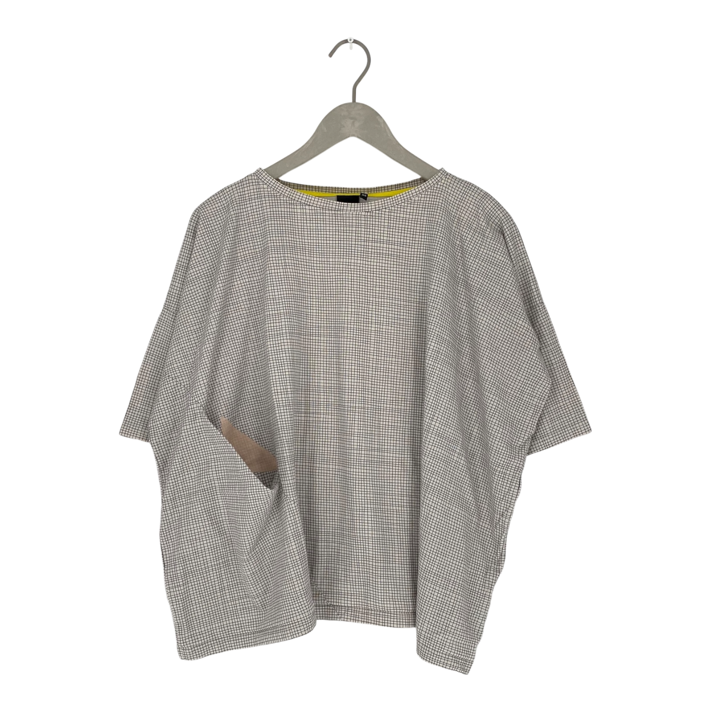 Papu patch t-shirt, grid | woman XS