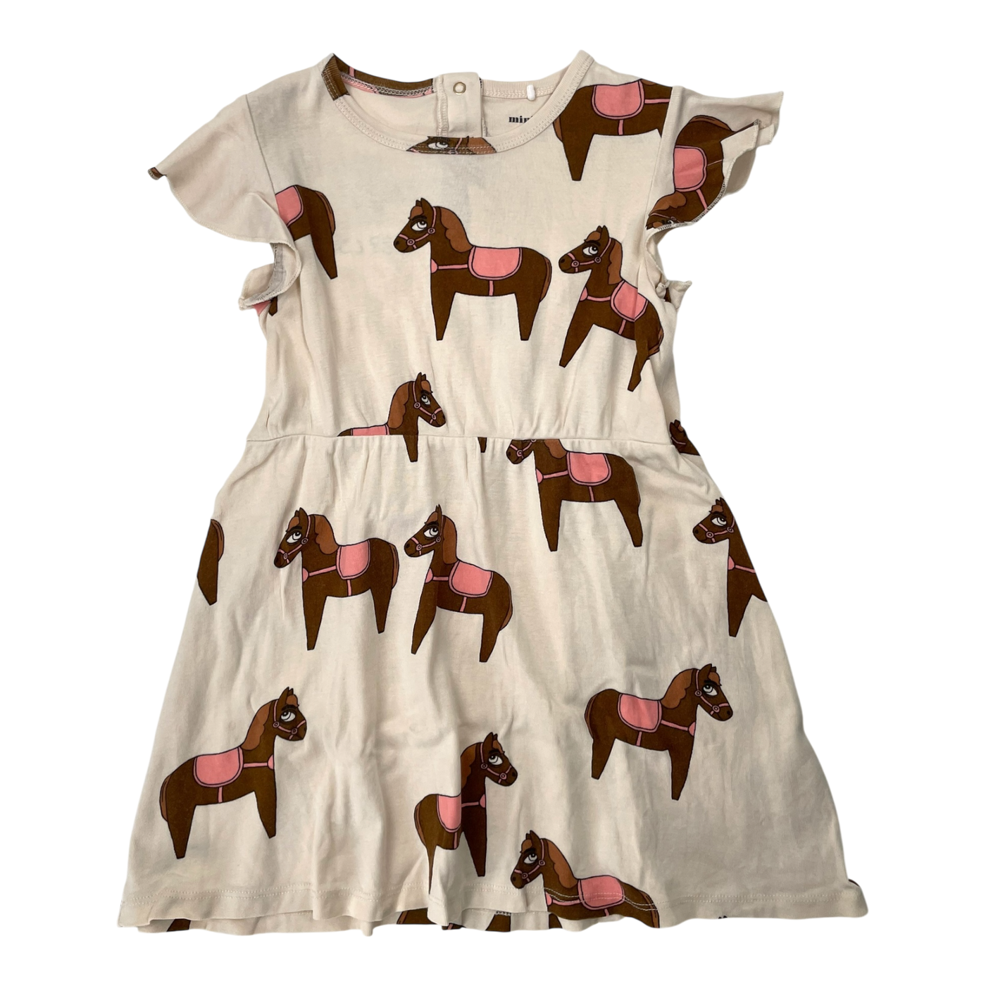 Mini Rodini dress, horses | 104/110cm