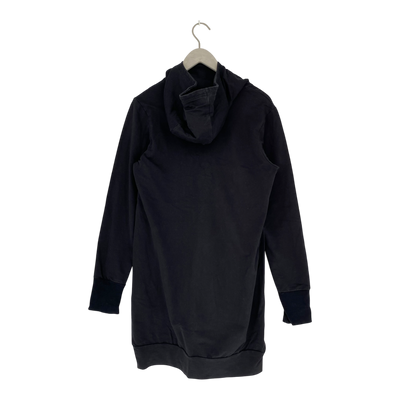 Ommellinen hoodie tunic, black | woman M