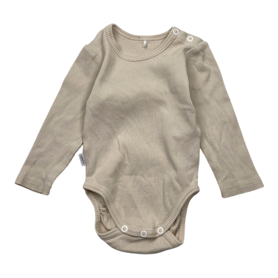 Gugguu rib body, beige | 68cm
