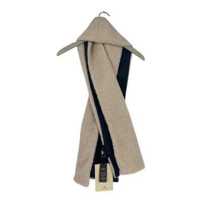 Embassy of Bricks and Logs bayonne sherpa scarf, beige