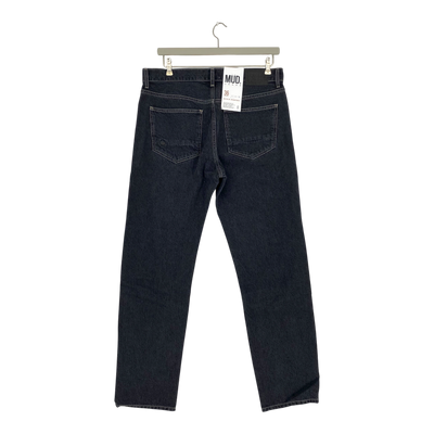Mud Jeans john straight jeans, vintage black | man 33/32