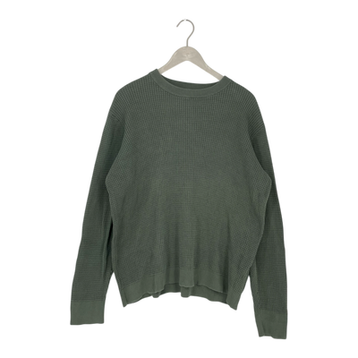 Samsøe Samsøe knitted sweater, moss green | man XL