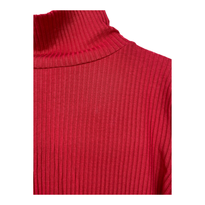 Toive rib shirt, red | woman XL
