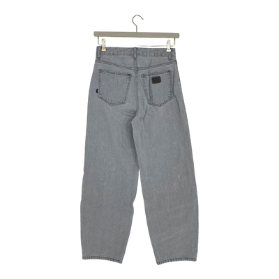 Mud Jeans brooke high barrel jeans, grey | woman w25