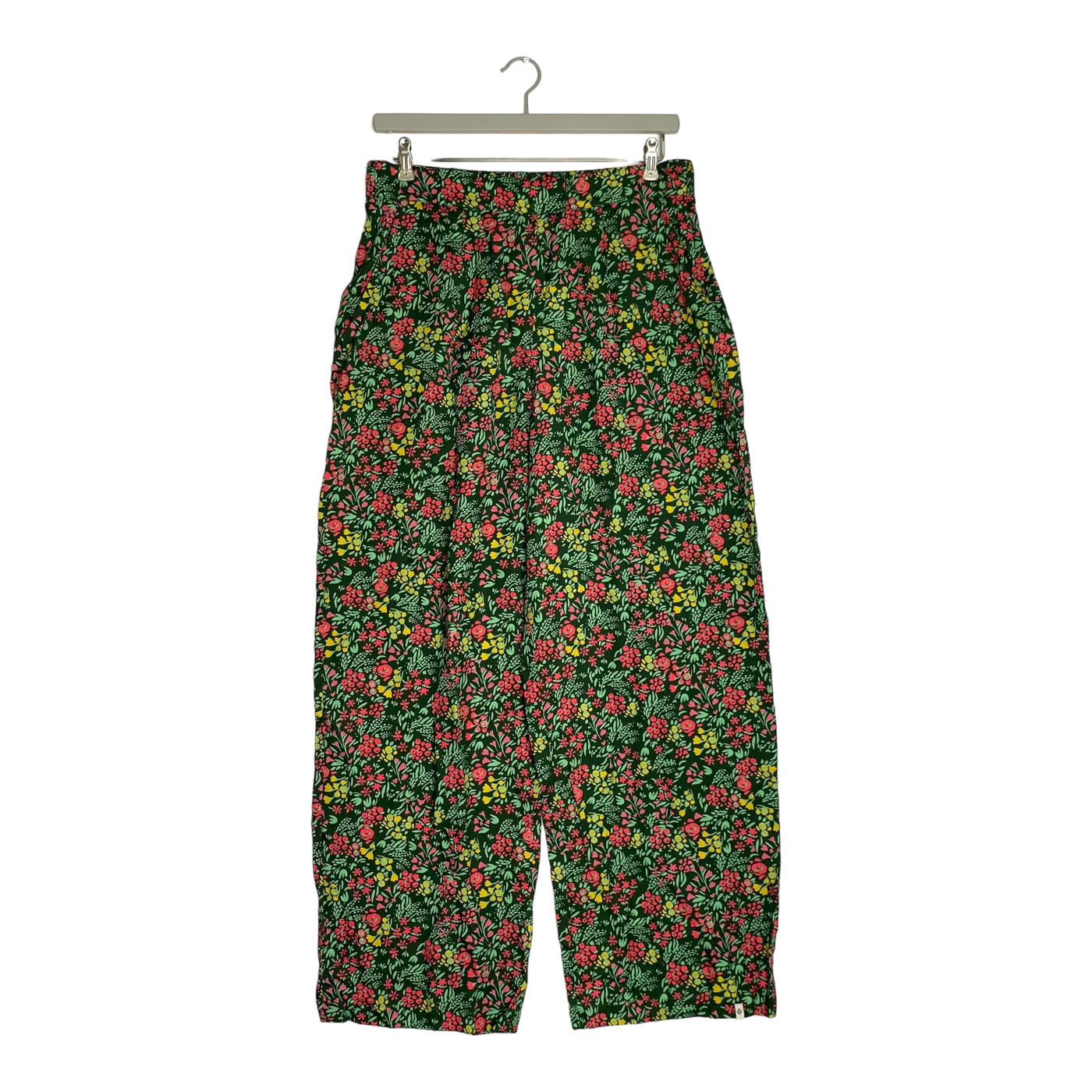 Kaiko flowy trousers, green meadow | woman L