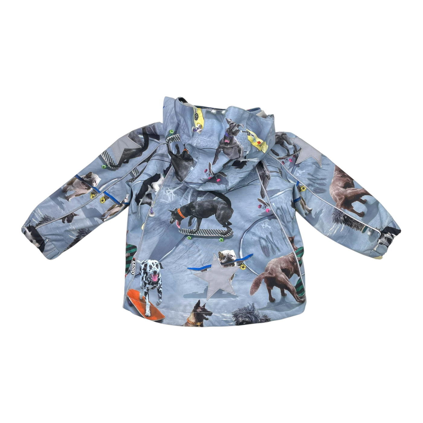 Molo hopla spring jacket, doggy blue town | 80cm