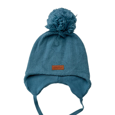 Gugguu cotton beanie, blue | 52/53cm