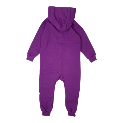 Kivat cotton tricot overall, purple | 110cm