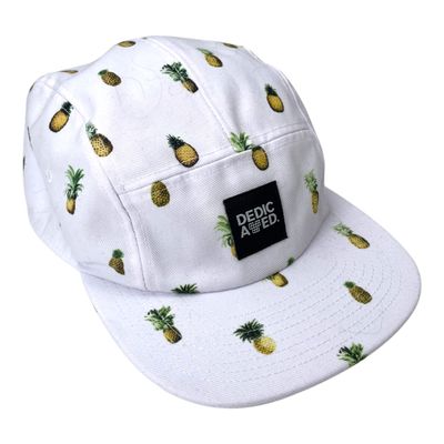 Dedicated 5 panel cap, pineapple