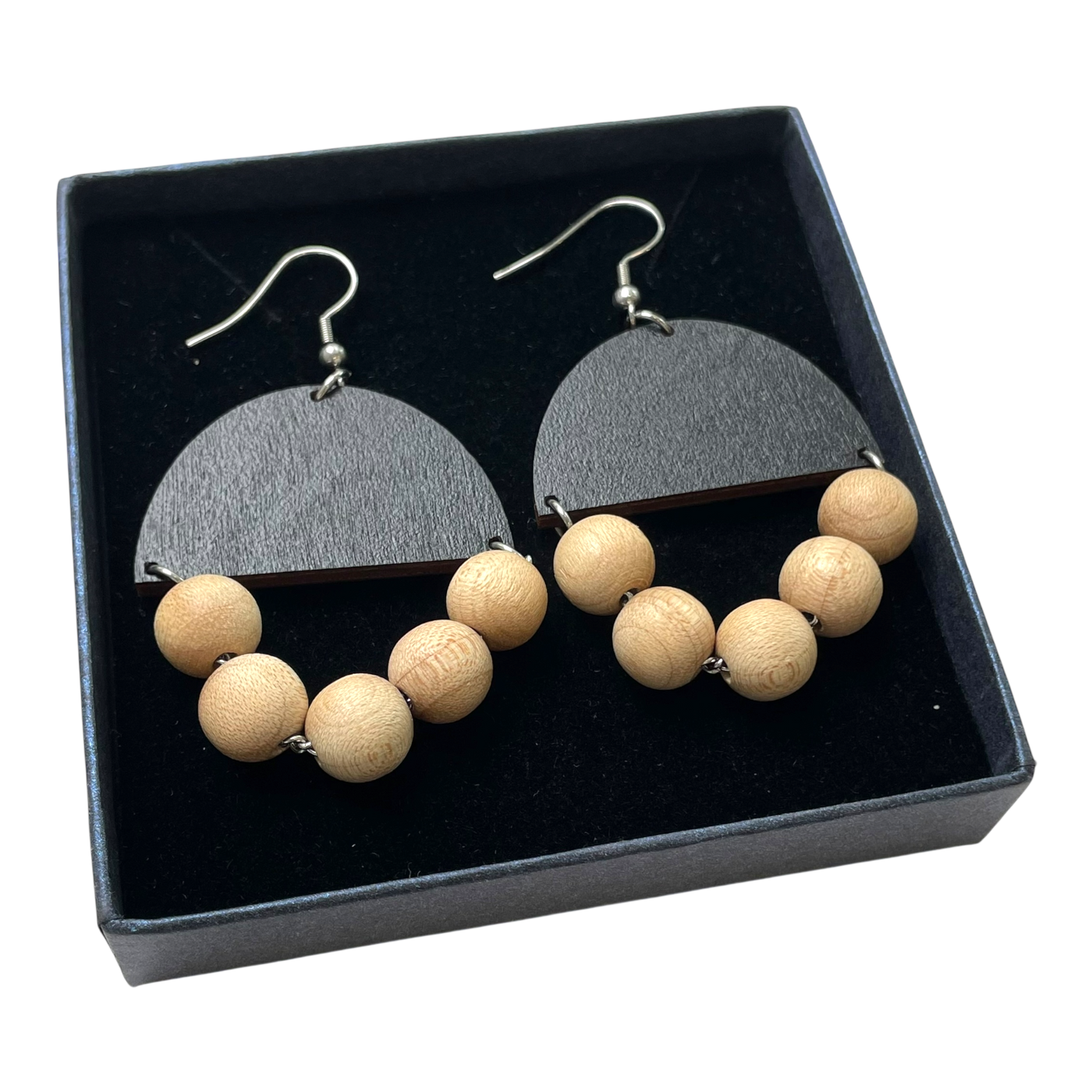 Maanantaimalli huvitella, black/wood | onesize