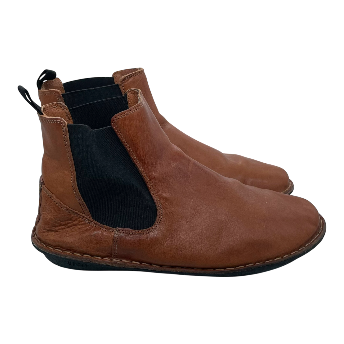 VIBAe Helsinki leather boots, cognac brown | 43