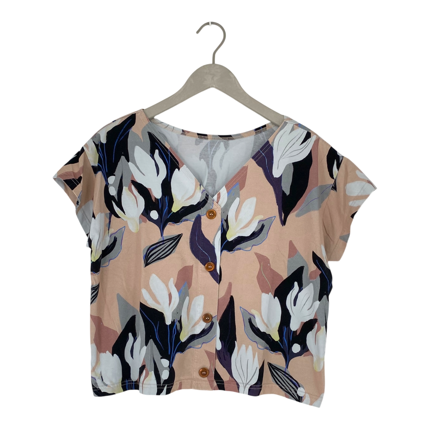 Aarre celene button top, flowertile | woman L