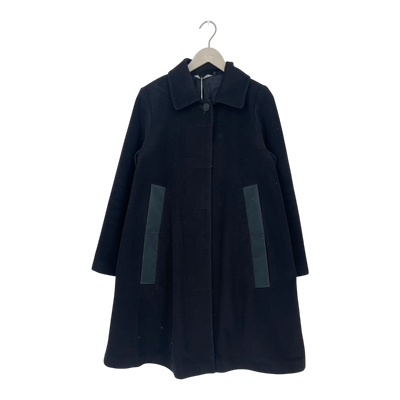 Marimekko wool coat, black | woman 38