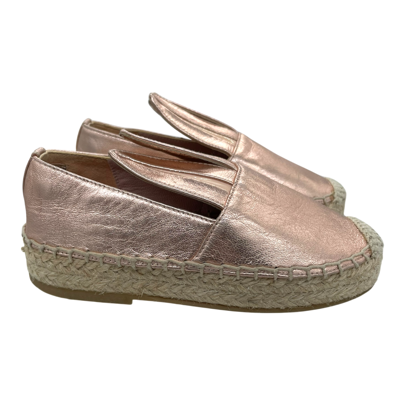 Minna Parikka conejo espadrillo shoes, rose gold | 26