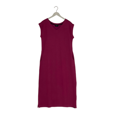 North Outdoor ria merino dress, ruby | woman L