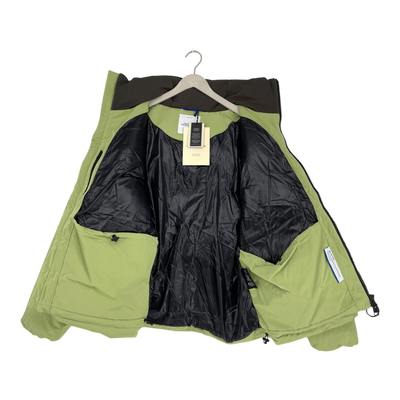 Embassy of Bricks and Logs oak harbor jacket, tea green | woman L
