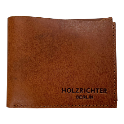 Holzrichter leather wallet, caramel
