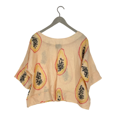 Aarre justine blouse, papaya | woman L