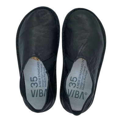 VIBAe Zuma leather shoes, preto black | 35