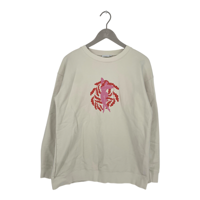 Riva Clothing sweatshirt, cream | woman M