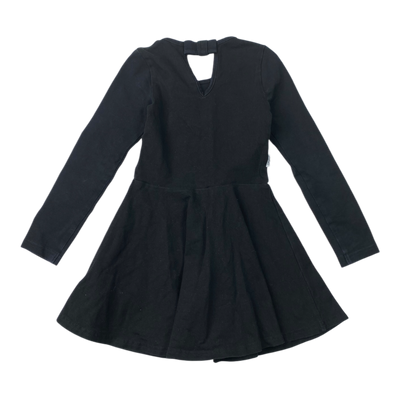 Gugguu bow dress, black | 92cm