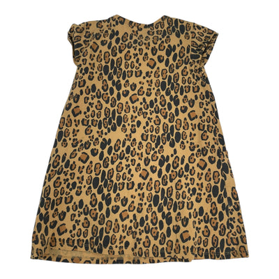 Mini Rodini basic dress, leopard | 116/122cm