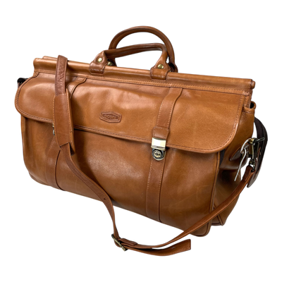 Harold's Bags oconi ‭travel bag, caramel