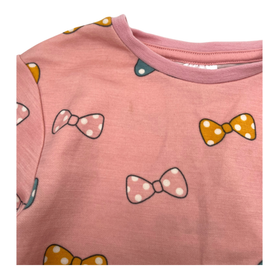 Polarn O. Pyret sweat dress, bow | 122/128cm