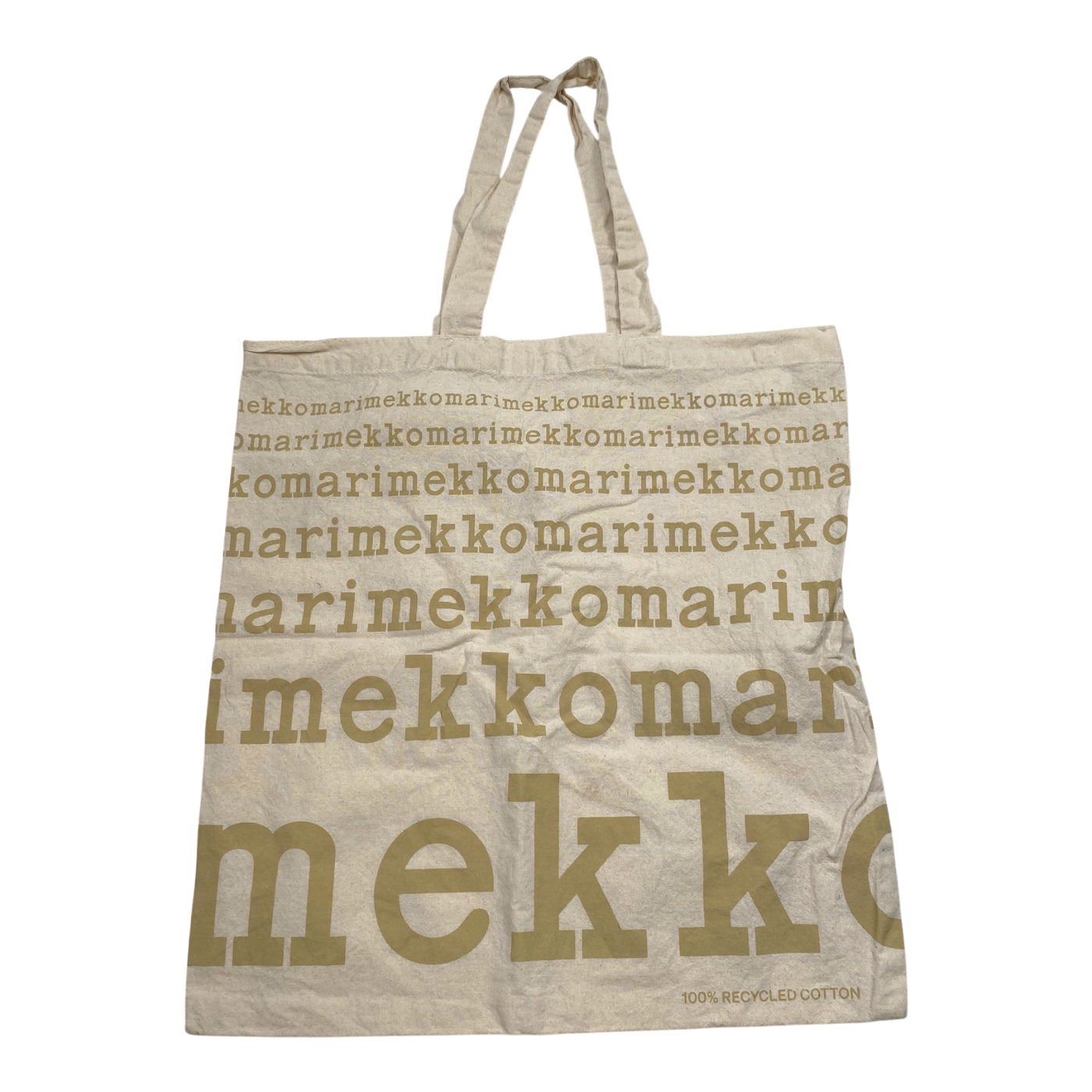 Marimekko logo bag, beige | onesize