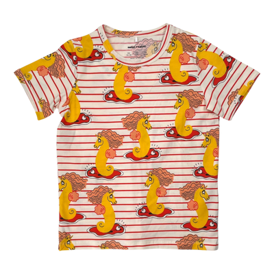 Mini Rodini t-shirt, sea horse | 116/122cm