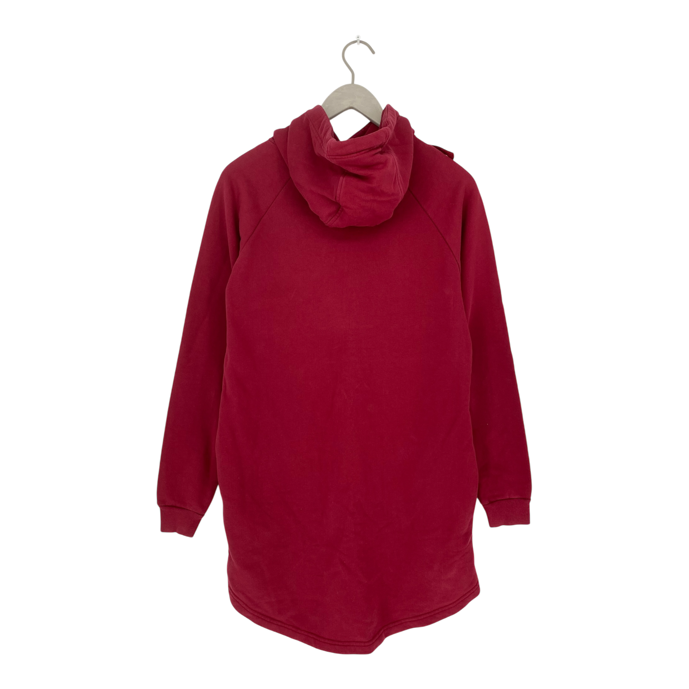 Riva Clothing long hoodie, red | unisex XS