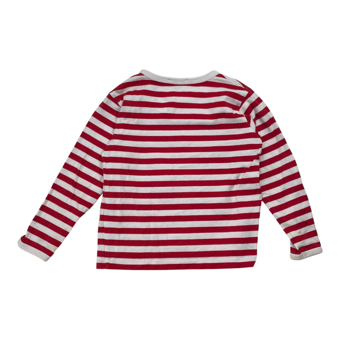 Marimekko tasaraita shirt, red | 104/110cm