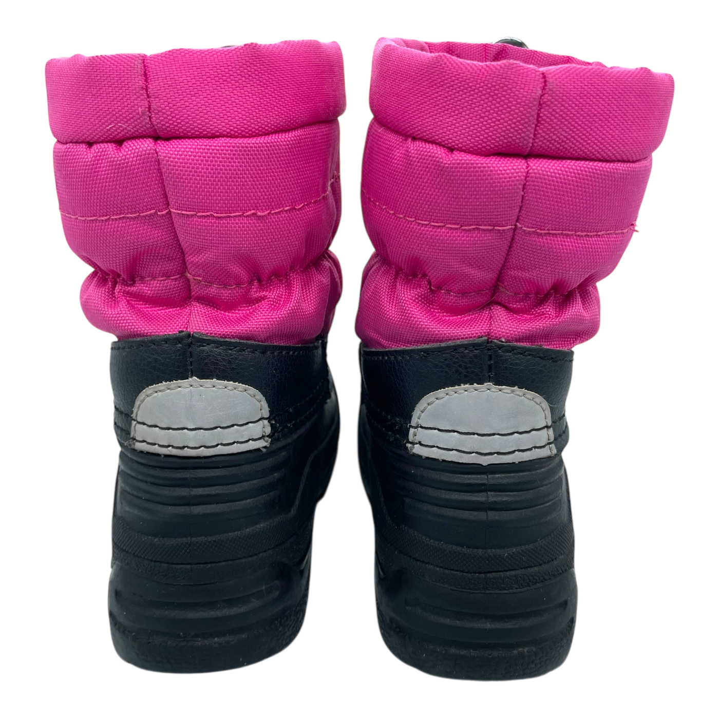 Reima nefar winter duck boots, black/pink | 27