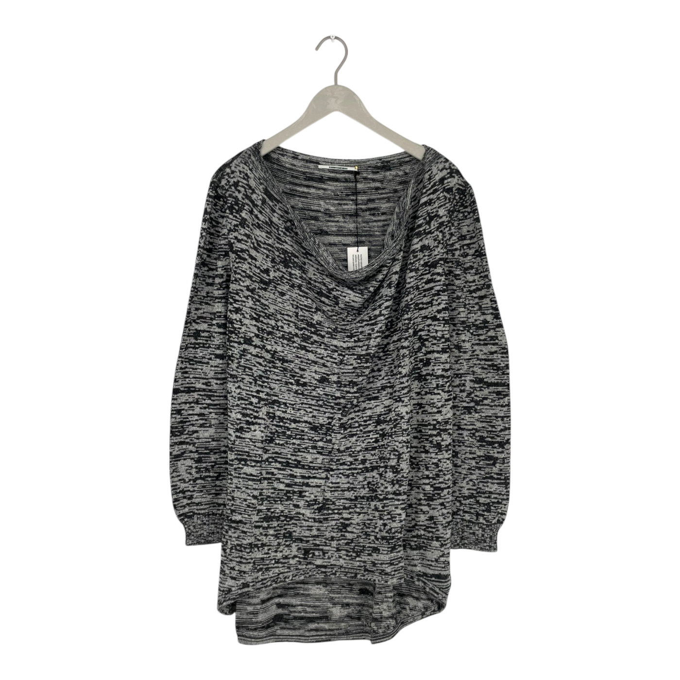 KARINFRAIDENRAIJ ingrid knitted sweater, melange grey | woman L
