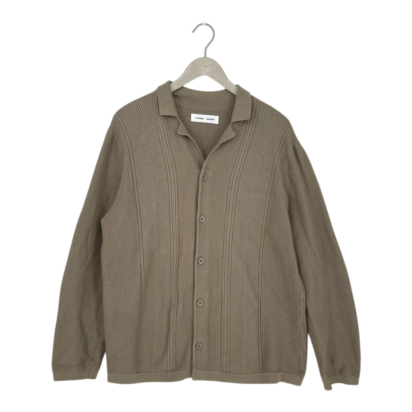 Samsøe Samsøe cardigan, sage green | man L