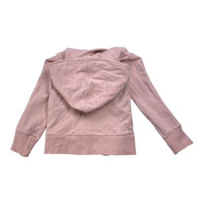 Gugguu zipper hoodie, pink | 92cm