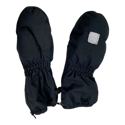 Reima tassu winter gloves, black | 1-2y
