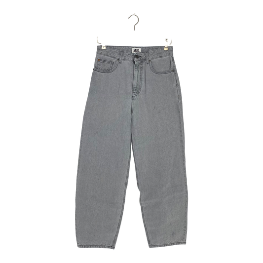 Mud Jeans brooke high barrel jeans, grey | woman w25
