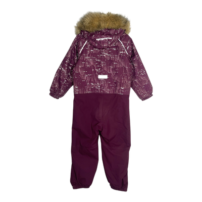 Reima bergen winter overall, purple | 116cm