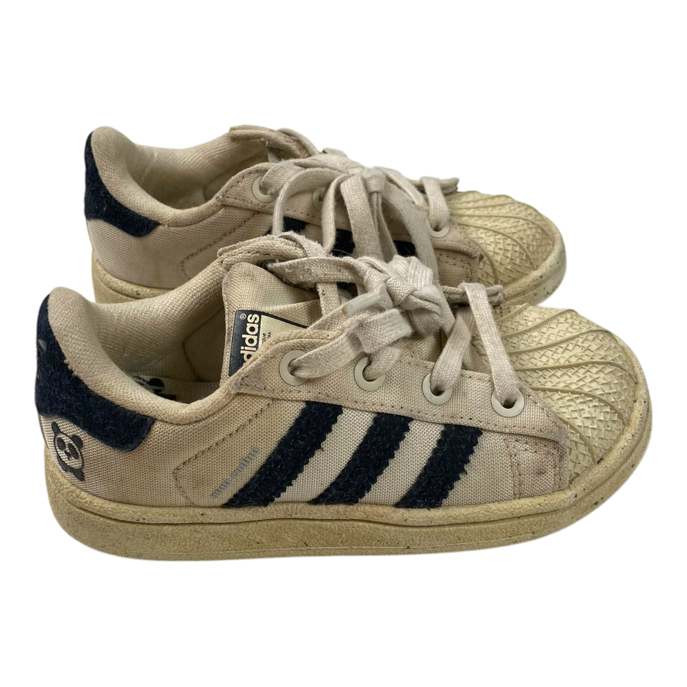 Mini Rodini x Adidas sneakers, ivory | 25