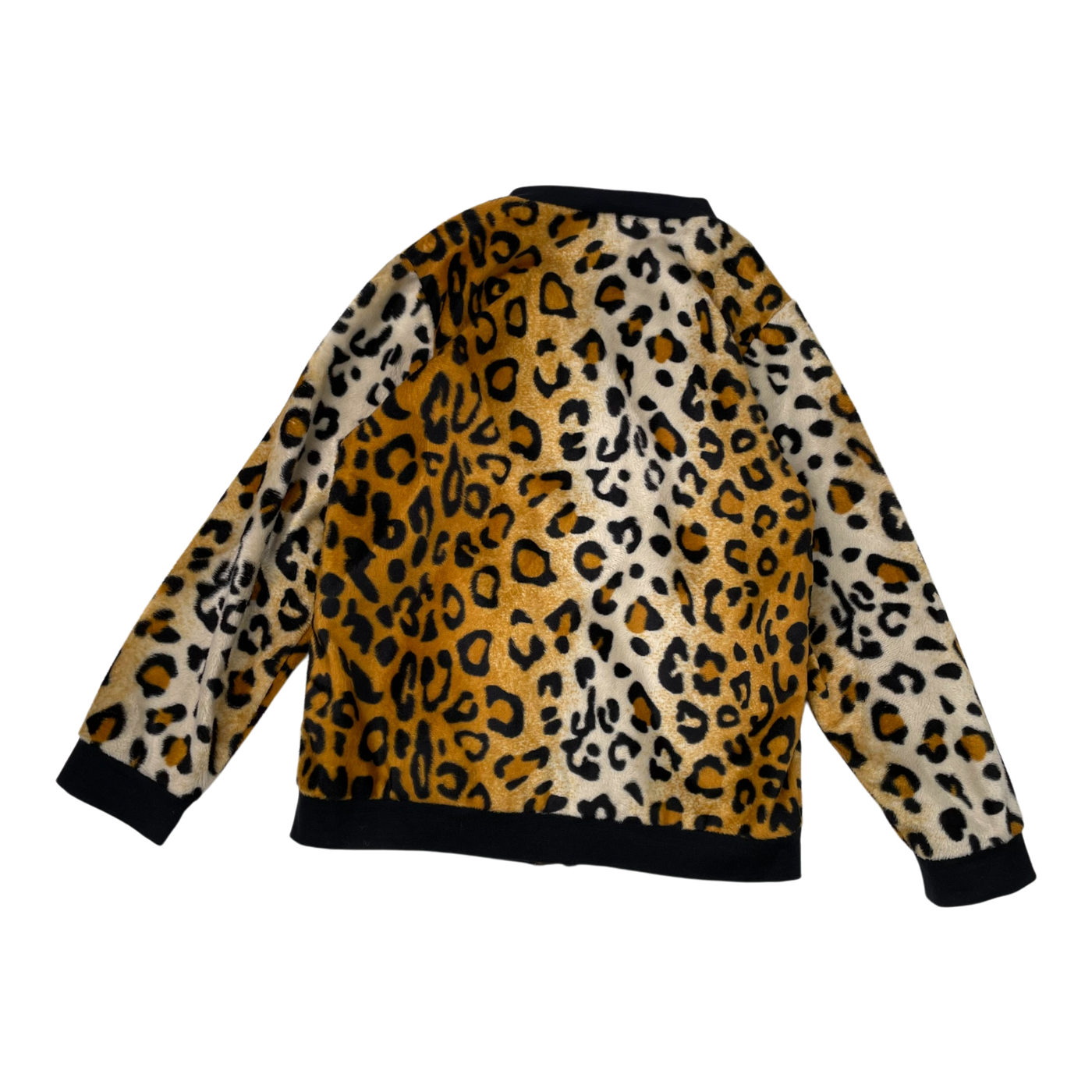 Vimma faux fur bomber jacket, lepard | 120cm